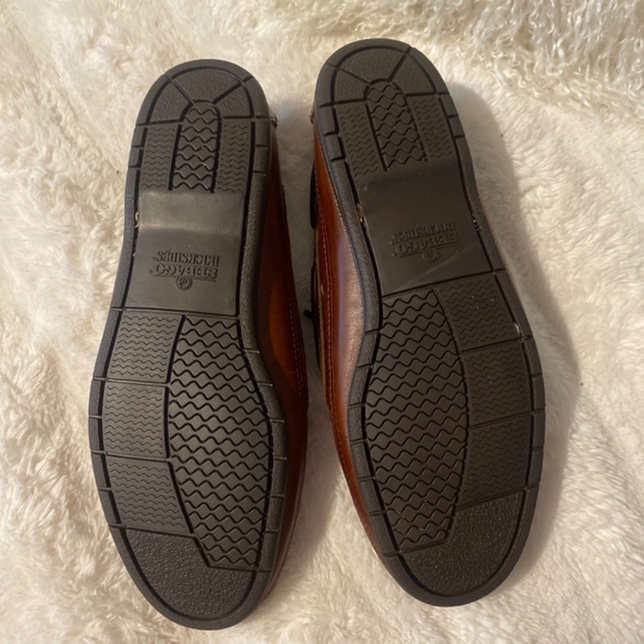 GORGEOUS MENS SEBAGO DOCKSIDES BROWN SIZE 12ww main image 4